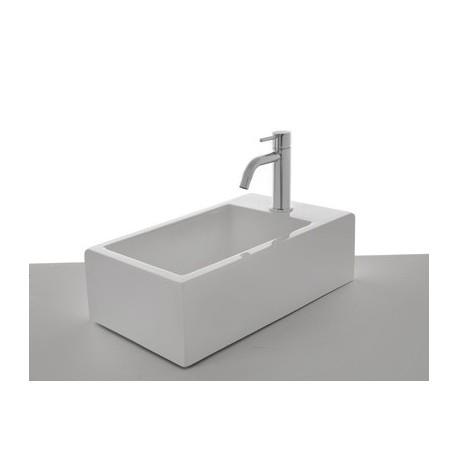 .LAVE MAINS CERAMIQUE HOX MINI L 45 x P 25 x H 13 CM BLANC BRILLANT - CRISTINA ONDYNA WHX4509