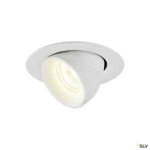 Encastrés plafond intérieurs LED NUMINOS® GIMBLE XS encastré plafond intérieur blanc LED 7 W 20° UGR <16 - SLV 1005859 