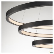Suspensions LED ONE TRIPLE suspension LED intérieur noir LED 64 W IP 20 - SLV 1002913 