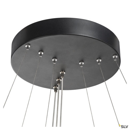 Suspensions LED ONE TRIPLE suspension LED intérieur noir LED 64 W IP 20 - SLV 1002913 
