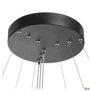 Suspensions LED ONE TRIPLE suspension LED intérieur noir LED 64 W IP 20 - SLV 1002913 