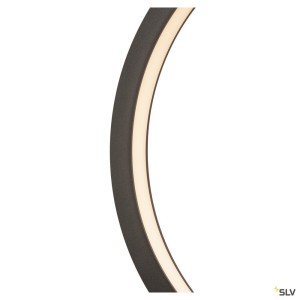 Appliques intérieures LED ONE 40 applique murale LED intérieur noir LED 14 W IP 20 - SLV 1002915 