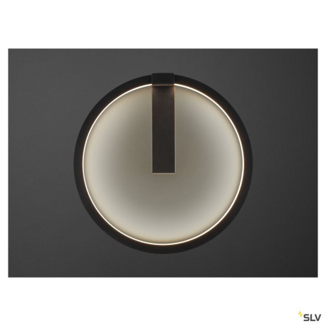 Appliques intérieures LED ONE 40 applique murale LED intérieur noir LED 14 W IP 20 - SLV 1002915 