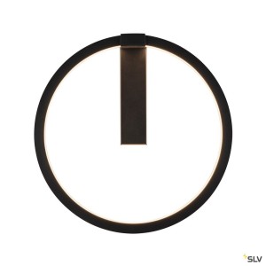 Appliques intérieures LED ONE 40 applique murale LED intérieur noir LED 14 W IP 20 - SLV 1002915 