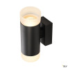 Appliques intérieures ASTINA UP/DOWN applique intérieure noir GU10/QPAR51 2x 10W max - SLV 1002933 