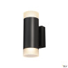 Appliques intérieures ASTINA UP/DOWN applique intérieure noir GU10/QPAR51 2x 10W max - SLV 1002933 