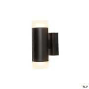 Appliques intérieures ASTINA UP/DOWN applique intérieure noir GU10/QPAR51 2x 10W max - SLV 1002933 