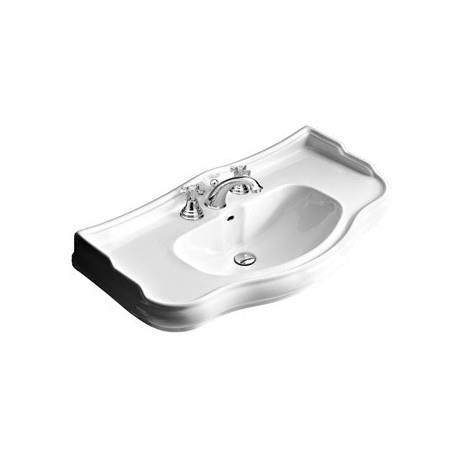 Lavabo Retro Luxe Parigi 100 cm Perçage 3 trous - CRISTINA ONDYNA WPG10609