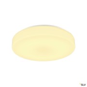 Appliques intérieures LED LIPSY 40 Drum applique et plafonnier intérieur blanc LED 18W 3000/4000K v - SLV 1002940 
