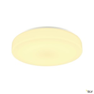 Appliques intérieures LED LIPSY 50 Drum applique et plafonnier intérieur blanc LED 21W 3000/4000K v - SLV 1002941 