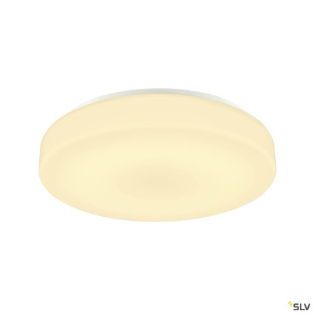 Appliques intérieures LED LIPSY 50 Drum applique et plafonnier intérieur blanc LED 21W 3000/4000K v - SLV 1002941 