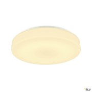 Appliques intérieures LED LIPSY 50 Drum applique et plafonnier intérieur blanc LED 21W 3000/4000K v - SLV 1002941 