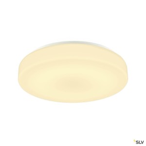 Appliques intérieures LED LIPSY 50 Drum applique et plafonnier intérieur blanc LED 21W 3000/4000K v - SLV 1002941 