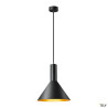 Suspensions PHELIA 25 suspension intérieure Ø 275 cm noir/doré E27 23W max - SLV 1002949 