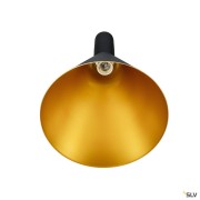 Suspensions PHELIA 30 suspension intérieure Ø 28 cm noir/doré E27 23W max - SLV 1002950 