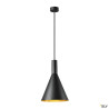 Suspensions PHELIA 30 suspension intérieure Ø 28 cm noir/doré E27 23W max - SLV 1002950 