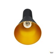 Suspensions PHELIA 10 suspension intérieure Ø 13 cm noir/doré E27 23W max - SLV 1002951 