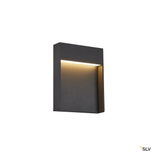 Appliques extérieures LED FLATT applique extérieure anthracite LED 14W 3000K/4000K IP65 - SLV 1002952 