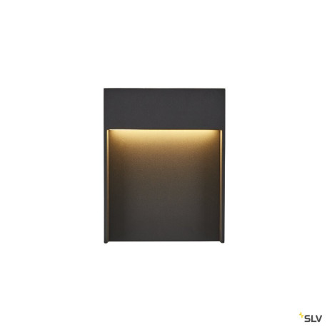 Appliques extérieures LED FLATT applique extérieure anthracite LED 14W 3000K/4000K IP65 - SLV 1002952 