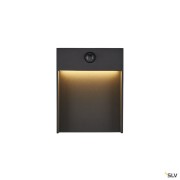 Appliques extérieures LED avec détecteur FLATT SENSOR applique extérieure anthracite LED 16W 3000/4000K IP54 avec  - SLV 1002954