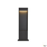 Bornes Extérieures LED FLATT 65 borne extérieure anthracite LED 97W 3000K/4000K IP65 - SLV 1002956 