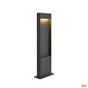Bornes Extérieures LED FLATT 65 borne extérieure anthracite LED 97W 3000K/4000K IP65 - SLV 1002956 