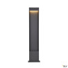 Bornes Extérieures LED FLATT 100 borne extérieure anthracite LED 97W 3000K/4000K IP65 - SLV 1002958 