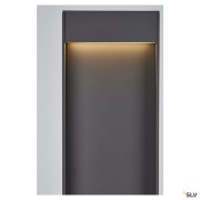 Bornes Extérieures LED FLATT 100 borne extérieure anthracite LED 97W 3000K/4000K IP65 - SLV 1002958 