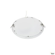 Encastrés plafond intérieurs LED SENSER 24 encastré de plafond intérieur rond blanc mat LED 13W 3000K - SLV 1003010 