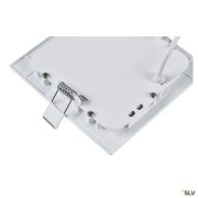 Encastrés plafond intérieurs LED SENSER 12 encastré de plafond intérieur carré blanc mat LED 6W 3000K - SLV 1003011 