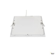 Encastrés plafond intérieurs LED SENSER 24 encastré de plafond intérieur carré blanc mat LED 13W 3000K - SLV 1003013 