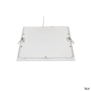 Encastrés plafond intérieurs LED SENSER 24 encastré de plafond intérieur carré blanc mat LED 13W 3000K - SLV 1003013 