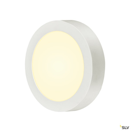 Plafonniers intérieurs LED SENSER 18 plafonnier intérieur rond blanc mat LED 12W 3000K variable Tria - SLV 1003015 