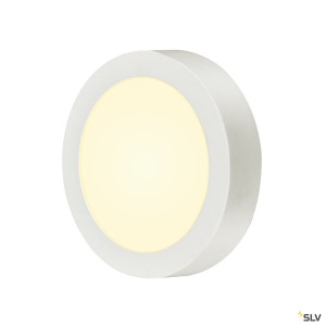 Plafonniers intérieurs LED SENSER 18 plafonnier intérieur rond blanc mat LED 12W 3000K variable Tria - SLV 1003015 