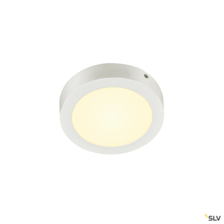 Plafonniers intérieurs LED SENSER 18 plafonnier intérieur rond blanc mat LED 12W 3000K variable Tria - SLV 1003015 