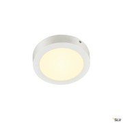 Plafonniers intérieurs LED SENSER 18 plafonnier intérieur rond blanc mat LED 12W 3000K variable Tria - SLV 1003015 