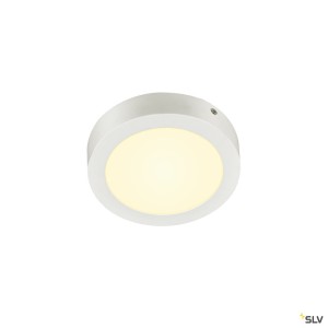 Plafonniers intérieurs LED SENSER 18 plafonnier intérieur rond blanc mat LED 12W 3000K variable Tria - SLV 1003015 
