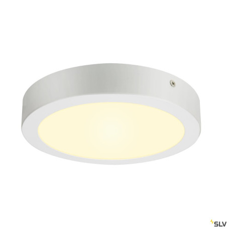 Plafonniers intérieurs LED SENSER 24 plafonnier intérieur rond blanc mat LED 15W 3000K variable Tria - SLV 1003016 