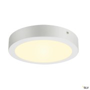 Plafonniers intérieurs LED SENSER 24 plafonnier intérieur rond blanc mat LED 15W 3000K variable Tria - SLV 1003016 