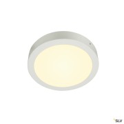 Plafonniers intérieurs LED SENSER 24 plafonnier intérieur rond blanc mat LED 15W 3000K variable Tria - SLV 1003016 