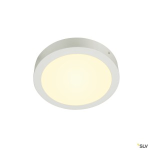 Plafonniers intérieurs LED SENSER 24 plafonnier intérieur rond blanc mat LED 15W 3000K variable Tria - SLV 1003016 