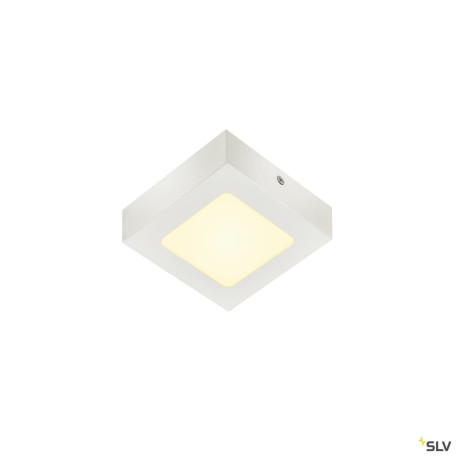 Plafonniers intérieurs LED SENSER 12 plafonnier intérieur carré blanc mat LED 82W 3000K variable Tr - SLV 1003017 