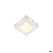 Plafonniers intérieurs LED SENSER 12 plafonnier intérieur carré blanc mat LED 82W 3000K variable Tr - SLV 1003017 