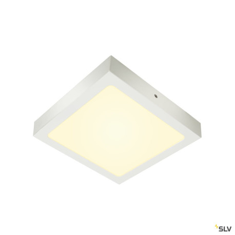 Plafonniers intérieurs LED SENSER 24 plafonnier intérieur carré blanc mat LED 15W 3000K variable Tri - SLV 1003019 