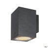 Appliques extérieures LED ENOLA applique extérieure carré L anthracite LED 35W 3000K/4000K IP65 - SLV 1003437 