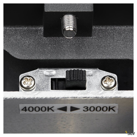 Appliques extérieures LED ENOLA applique ext carré L anthracite LED 53W 3000K/4000K IP65 up/down - SLV 1003438 