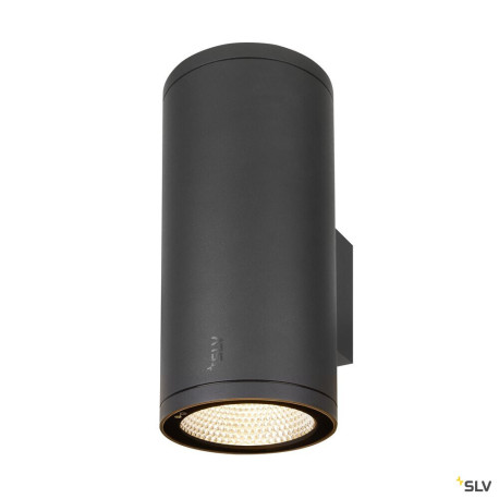 Appliques extérieures LED ENOLA applique ext rond L anthracite LED 53W 3000K/4000K IP65 up/down - SLV 1003441 