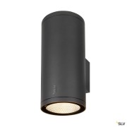 Appliques extérieures LED ENOLA applique ext rond L anthracite LED 53W 3000K/4000K IP65 up/down - SLV 1003441 