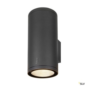 Appliques extérieures LED ENOLA applique ext rond L anthracite LED 53W 3000K/4000K IP65 up/down - SLV 1003441 