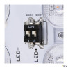 Appliques extérieures LED AINOS applique et plafonnier ext carré blanc LED 17W 3000K/4000K IP65 - SLV 1003449 